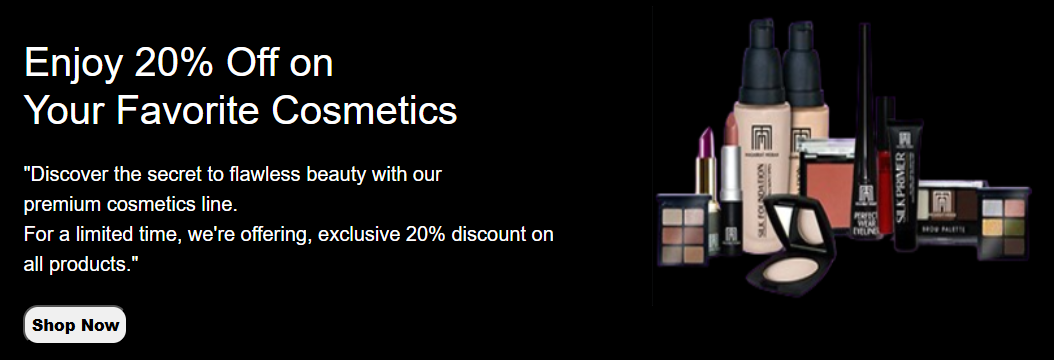 Cosmetics Website
